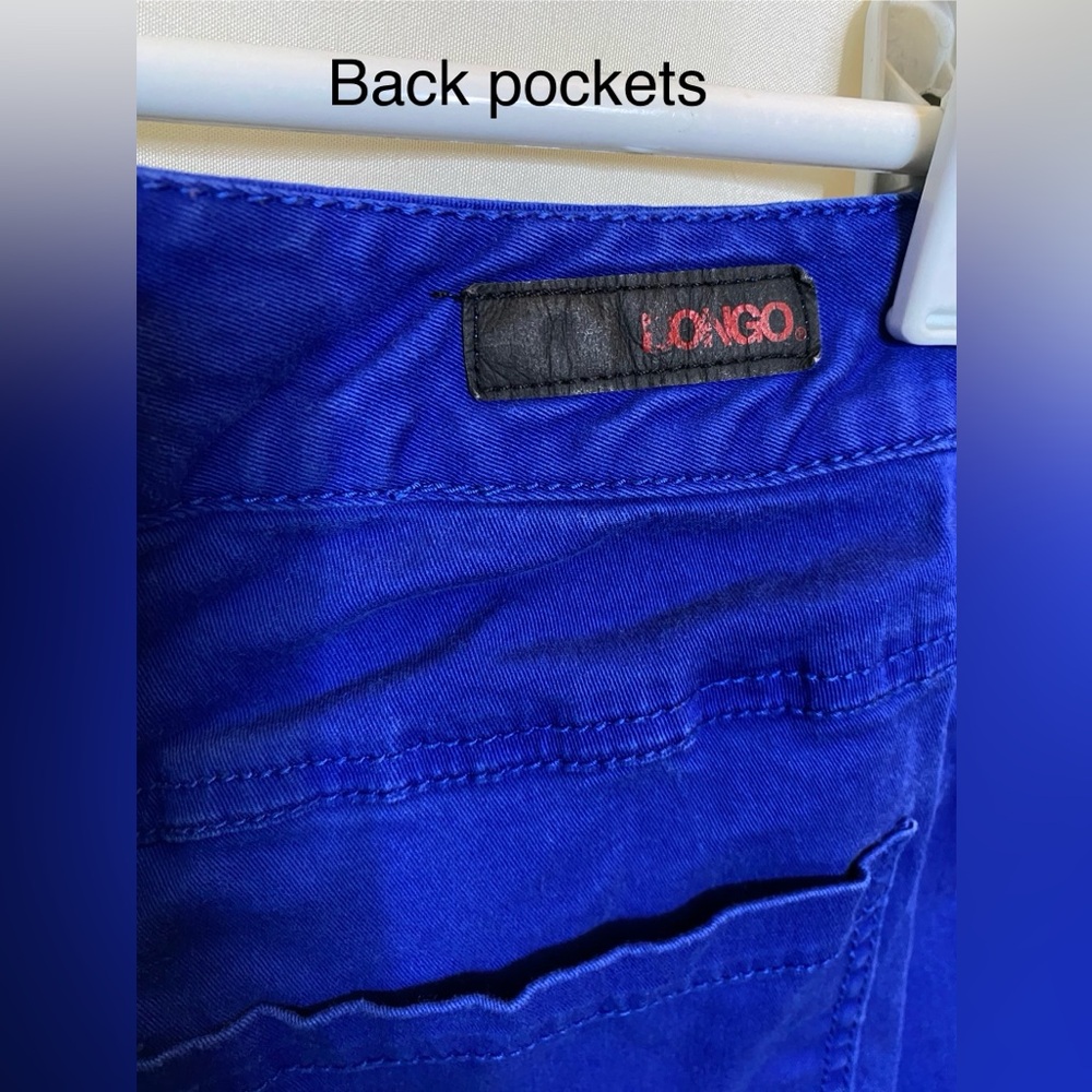 Vintage Y2K Bongo Plus Size Blue Flared Jeans - Picture 6 of 7
